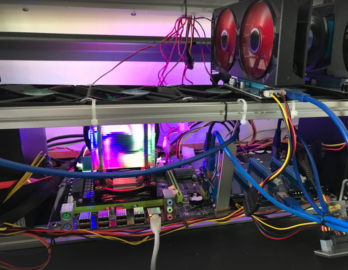 채굴기 만들기 - 그래픽카드 여러개 꽂을 수 있는 pci express 라이저카드