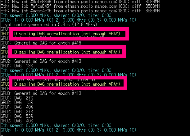 313 [ Solved ] disabling dag pre-allocation (not enough vram) phoenix miner