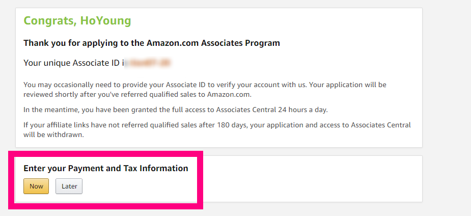 514 amazon affiliate marketing 아마존 어필리에이트 가입