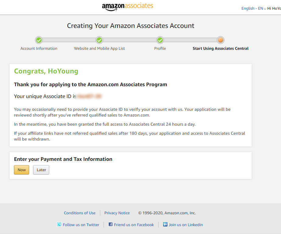 945 1 amazon affiliate marketing 아마존 어필리에이트 가입