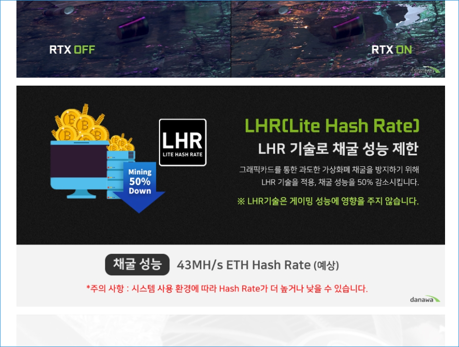538 lhr 채굴 락 걸린 그래픽카드 3080Ti 3060Ti 사도될까