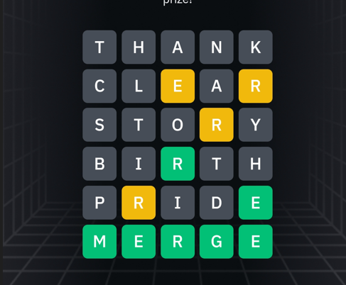 987 Binance WODL words answers